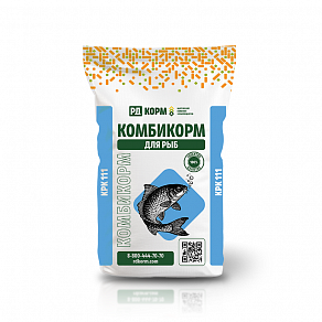 Комбикорм стандарт класса для прудовой рыбы КК111