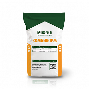 Комбикорм стандарт класса для птиц гранула ПК1-2
