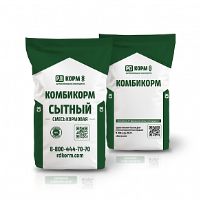 Комбикорм стандарт класса для животных сытный СК